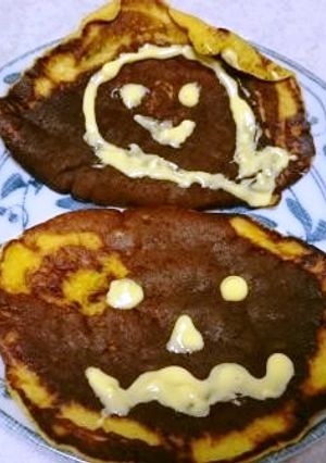 失敗作？ではないかぼちゃのパンケーキ-レシピのメイン写真