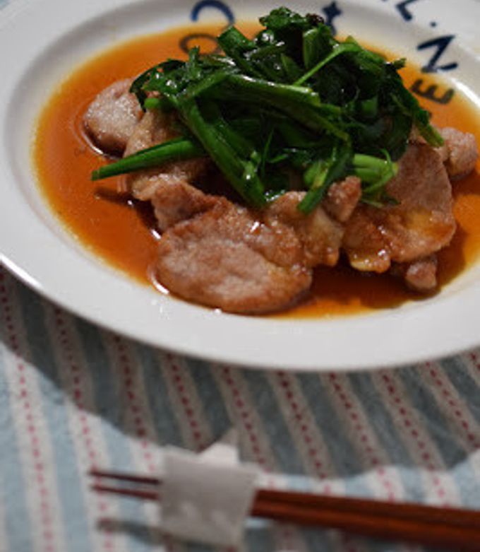 ごちそうメニュー!豚ヒレ肉の炒め物-レシピのメイン写真