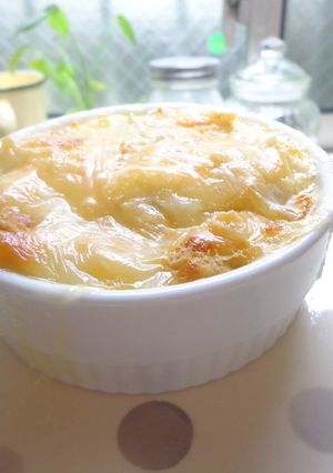 チーズと食パンでスフレ風-レシピのメイン写真