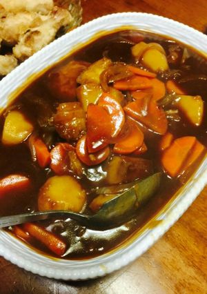 絶品ビーフシチュー(ハンバーグ入り)-レシピのメイン写真