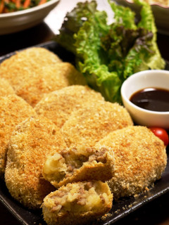 大豆のお肉 焼きコロッケ-レシピのメイン写真