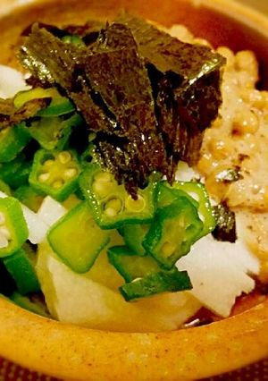 おくら山芋納豆のねばねば爆弾♡-レシピのメイン写真