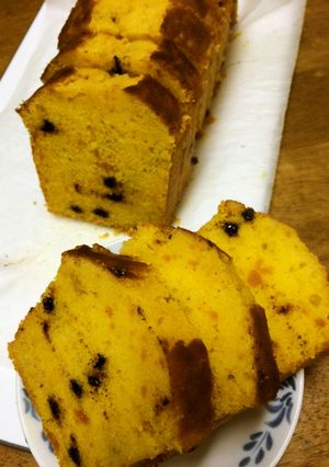 チョコチップかぼちゃパウンド-レシピのメイン写真