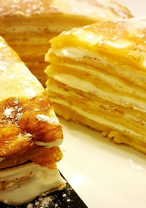❄︎HMで❤️美味しくミルクレープ❄︎-レシピのメイン写真