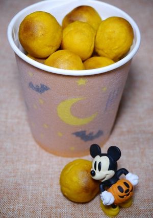 ハロウィーン！パンプキンボール♪-レシピのメイン写真