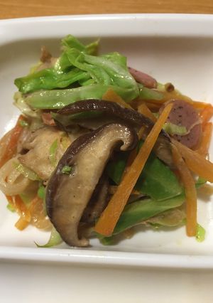 簡単幼児食☆野菜のマヨネーズ炒め-レシピのメイン写真