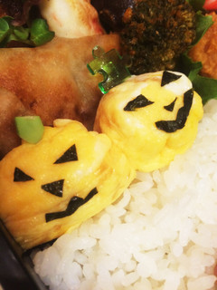 ハロウィン♡簡単卵焼き-レシピのメイン写真