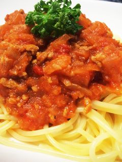 *野菜たっぷり ミートソース*-レシピのメイン写真