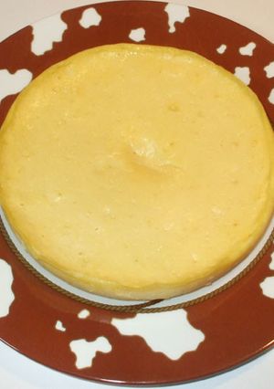 簡単時短！杏仁豆腐チーズケーキ♪炊飯器で-レシピのメイン写真