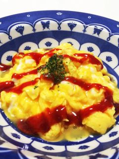 * スクランブルエッグ *-レシピのメイン写真