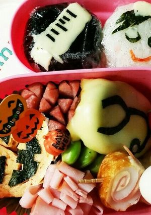 ナースキャラ弁(ハロウィン)-レシピのメイン写真