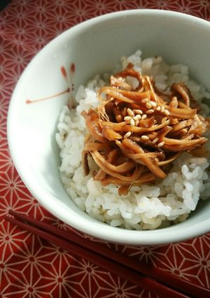 シイタケの軸のきんぴら-レシピのメイン写真