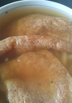 覚書 赤いきつね風お揚げ by しもんぬ 【クックパッド】 簡単おいしい