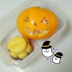 รูปของ ハロウィンみかんで簡単！