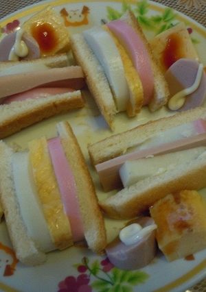 いつも持て余す「食パンの耳」で作りました-レシピのメイン写真