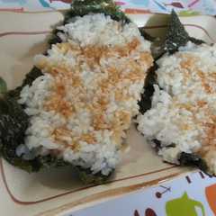 握らない焼おにぎり(醤油味)-レシピのメイン写真