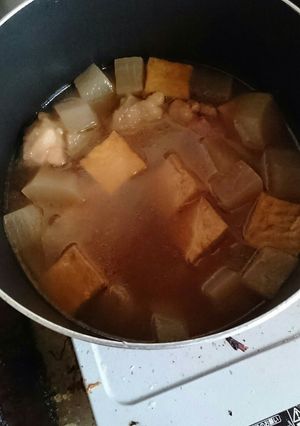 まるまる一本大根煮物-レシピのメイン写真