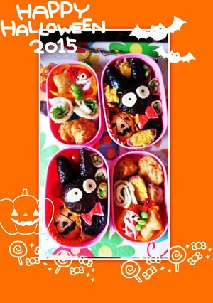 ジジのハッピーハロウィン弁当-レシピのメイン写真