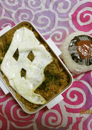 ハロウイン弁当(叫ぶお化け編)-レシピのメイン写真