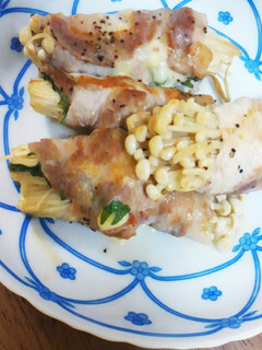 えのきの梅しそ肉巻き-レシピのメイン写真