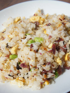 創味シャンタンで、しば漬けのチャーハン-レシピのメイン写真