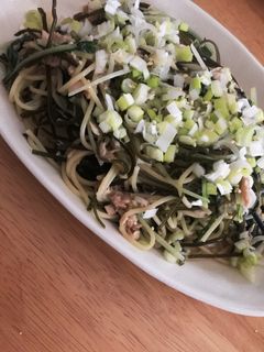 昆布とツナの和風パスタ-レシピのメイン写真