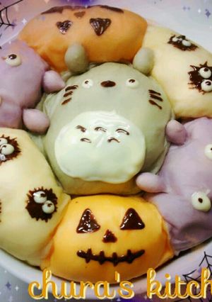 ジブリ❋トトロのちぎりパン♥-レシピのメイン写真