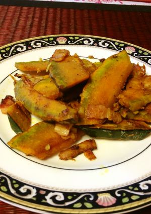 カレー風味のかぼちゃソテー-レシピのメイン写真