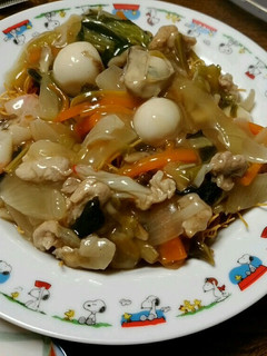 野菜たっぷり皿うどん-レシピのメイン写真