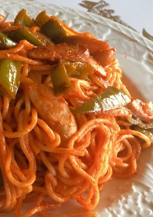 ランチ♡昔懐かし昭和喫茶店の味ナポリタン-レシピのメイン写真
