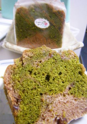 大人の♡ブランデー香る抹茶あずきケーキ♡-レシピのメイン写真