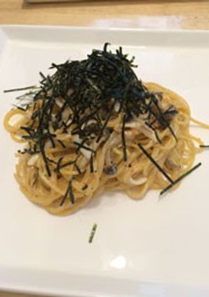 ウニとイカのクリームパスタ-レシピのメイン写真