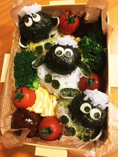 ひつじのショーン★立体★キャラ弁-レシピのメイン写真