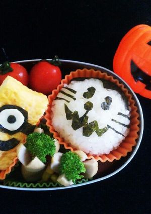 ドラえもんハロウィンとミニオンズ♪-レシピのメイン写真