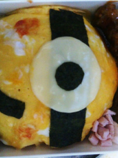 ミニオンズの オムライス弁当♪-レシピのメイン写真