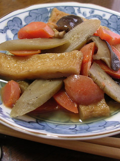 根菜と平天の煮物☆-レシピのメイン写真