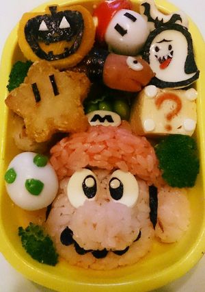 スーパーマリオのキャラ弁v(・∀・*)-レシピのメイン写真