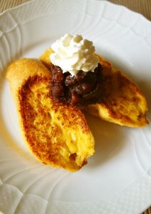 お麩の小倉フレンチトースト-レシピのメイン写真