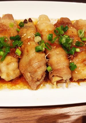 〈話題入〉万能タレで！エリンギの豚巻き-レシピのメイン写真