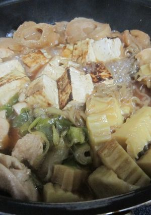 名古屋の味ひきずり＊鶏のすき焼き-レシピのメイン写真