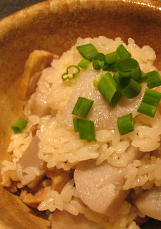 鶏と里芋の炊き込みご飯-レシピのメイン写真