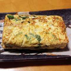รูปของ あさりと三つ葉の卵焼き