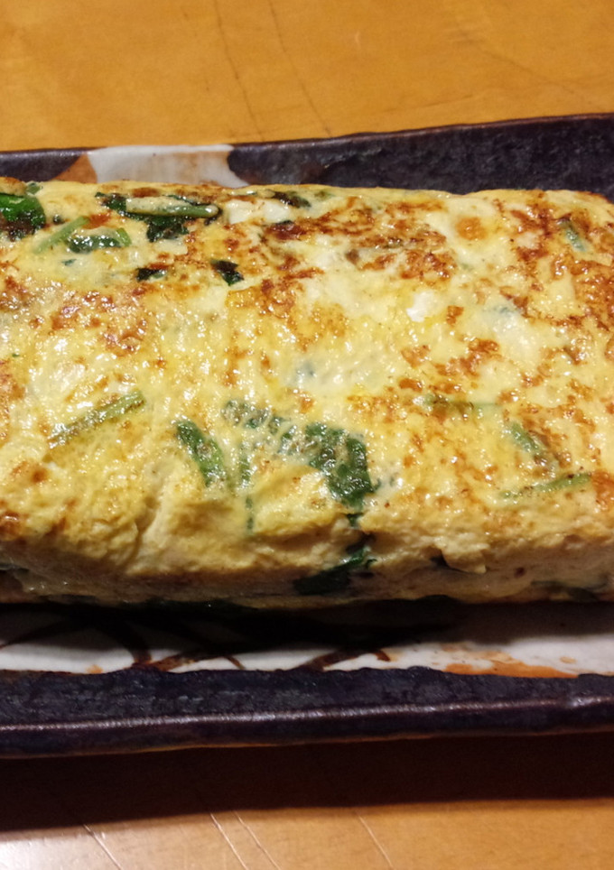 あさりと三つ葉の卵焼き-レシピのメイン写真