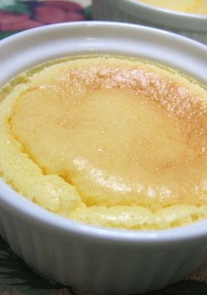 カッテージチーズのスフレケーキ♪-レシピのメイン写真