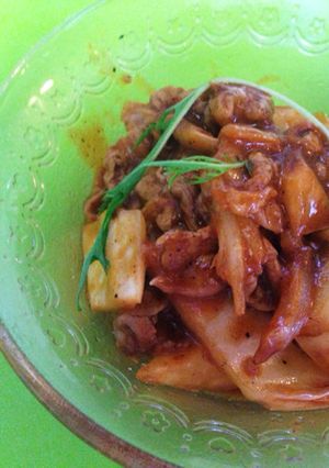 調味料１つ☆豚肉白菜-レシピのメイン写真