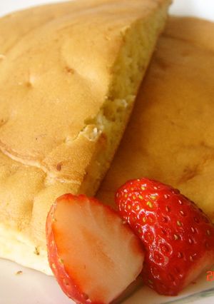 本日の朝ごはん✣バナナパンケーキ-レシピのメイン写真