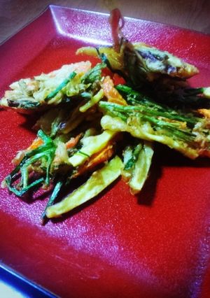 ガネ(薩摩芋のかき揚げ:南九州郷土料理)-レシピのメイン写真