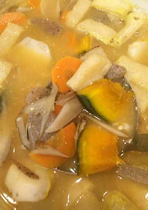 あったかい♡根菜いっぱいのけんちんうどん-レシピのメイン写真