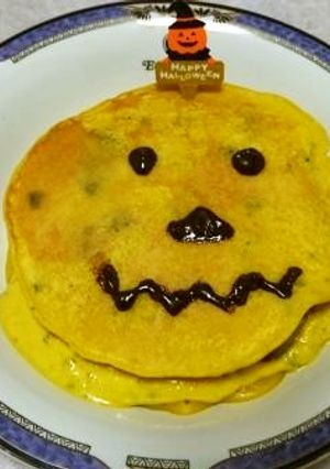 秋の味覚に！かぼちゃのパンケーキサンド-レシピのメイン写真