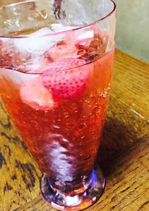 フルーツ酢☆いちごサワー-レシピのメイン写真